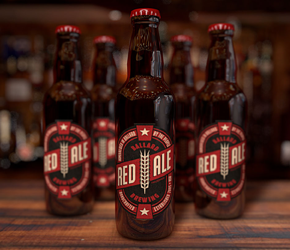 Seattle Beer Label Design