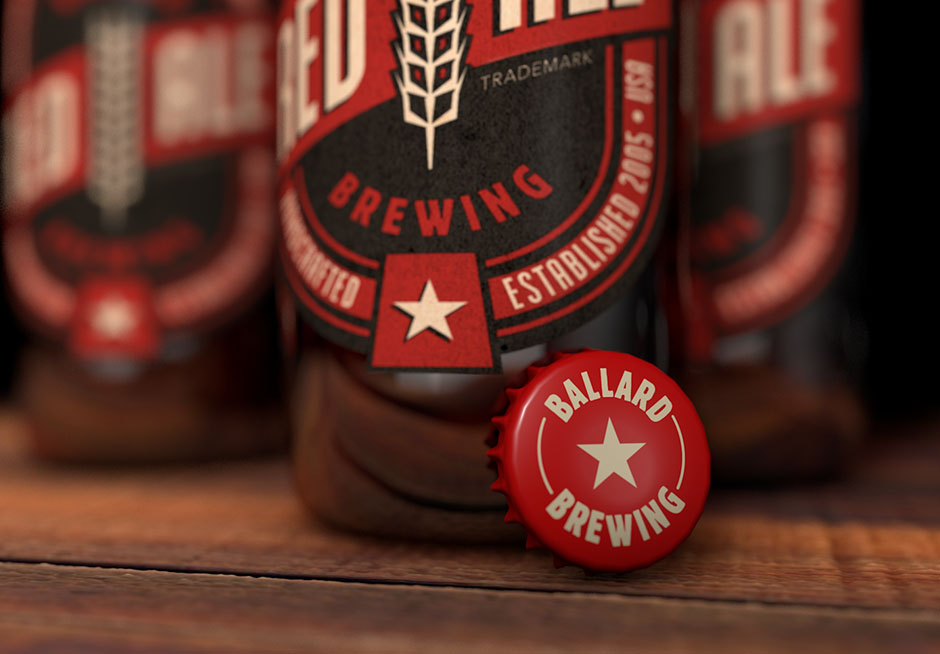 Washington Beer Label Design