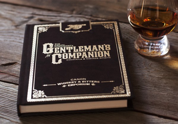 Canon Hardcover Cocktail Menu