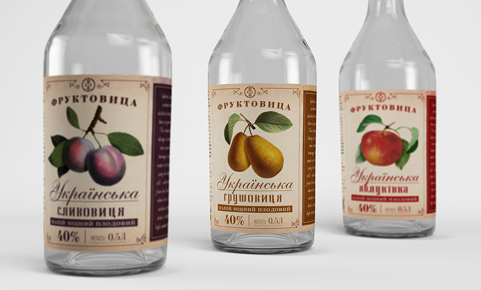 fruit brandy labels