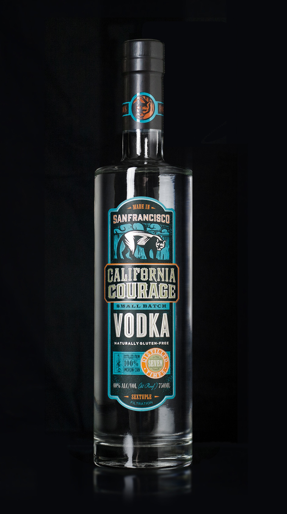 vodka label design