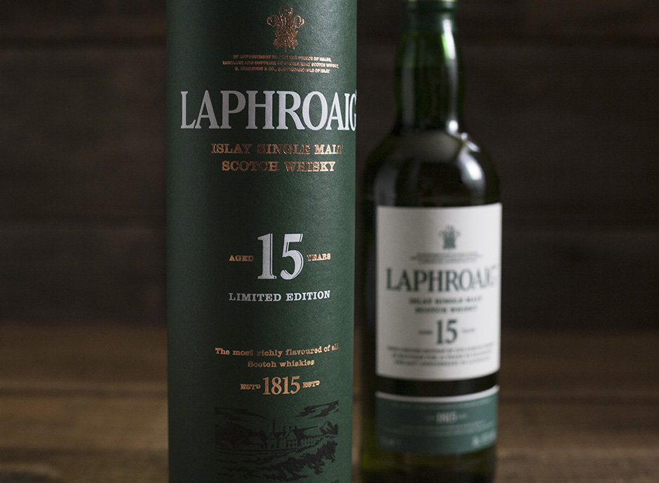 Laphroaig 15-year design