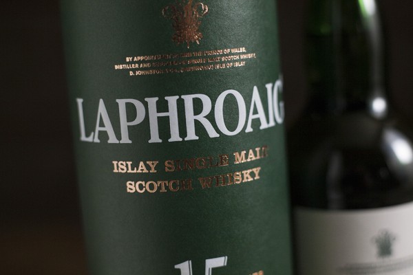 Laphroaig 200-Year Anniversary, 15-year Scotch Whisky packaging 2015