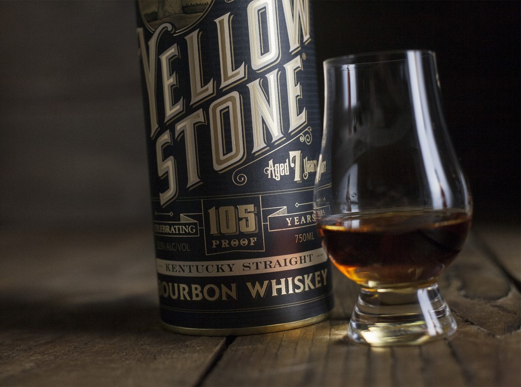 Yellowstone Bourbon Label Design