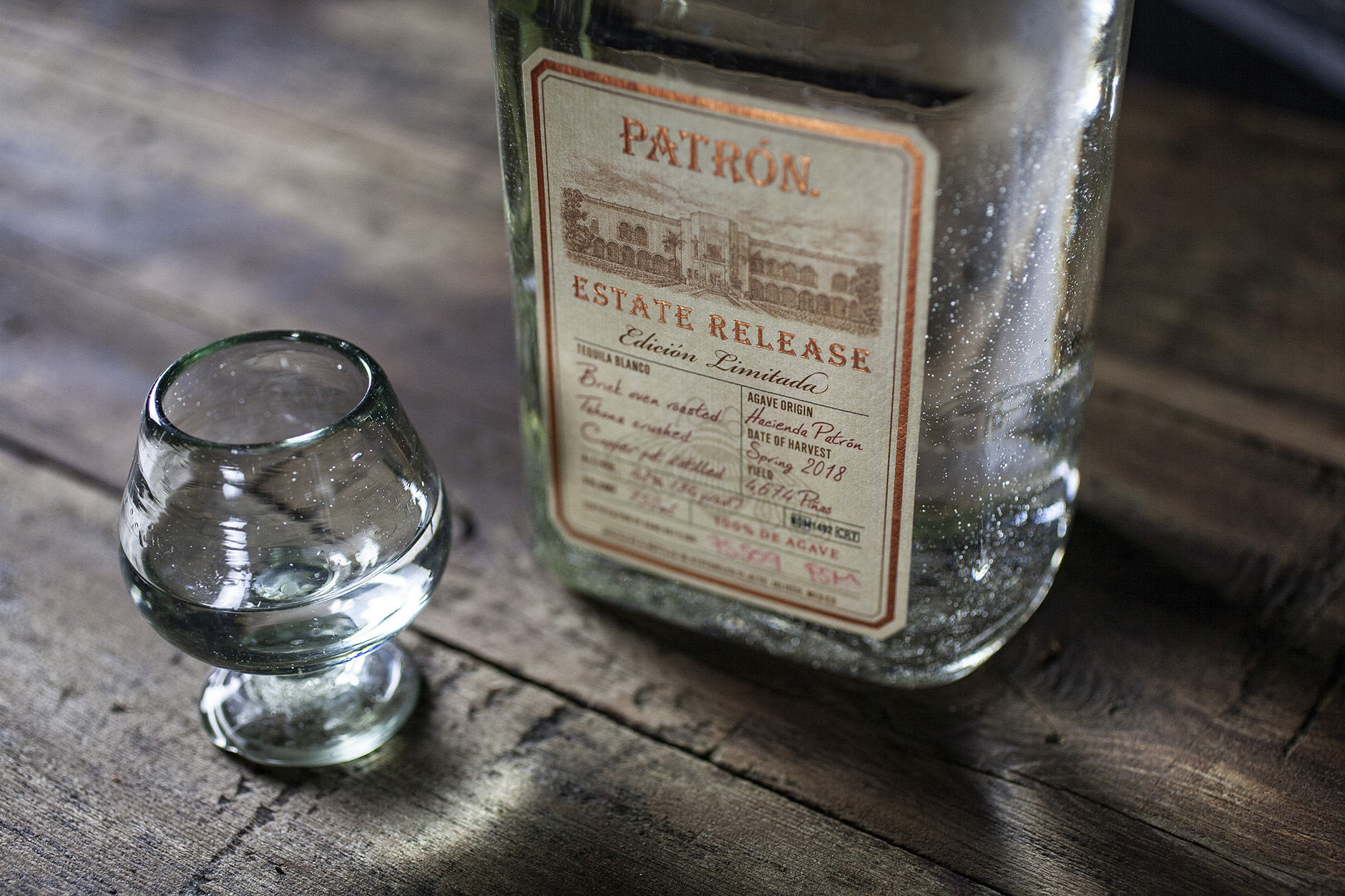 patron estate release tequila