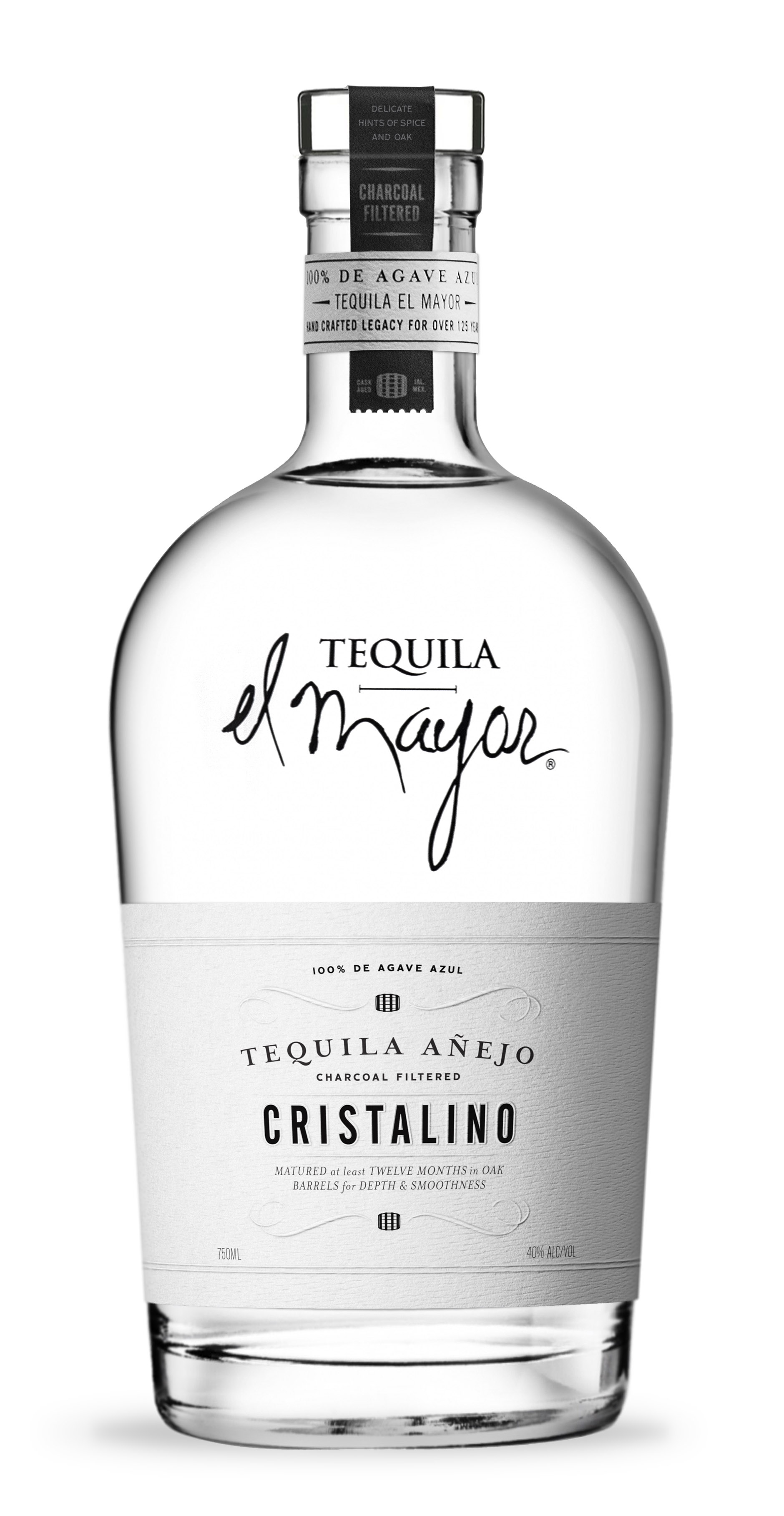 El Mayor Cristalino Añejo Tequila David Cole Creative