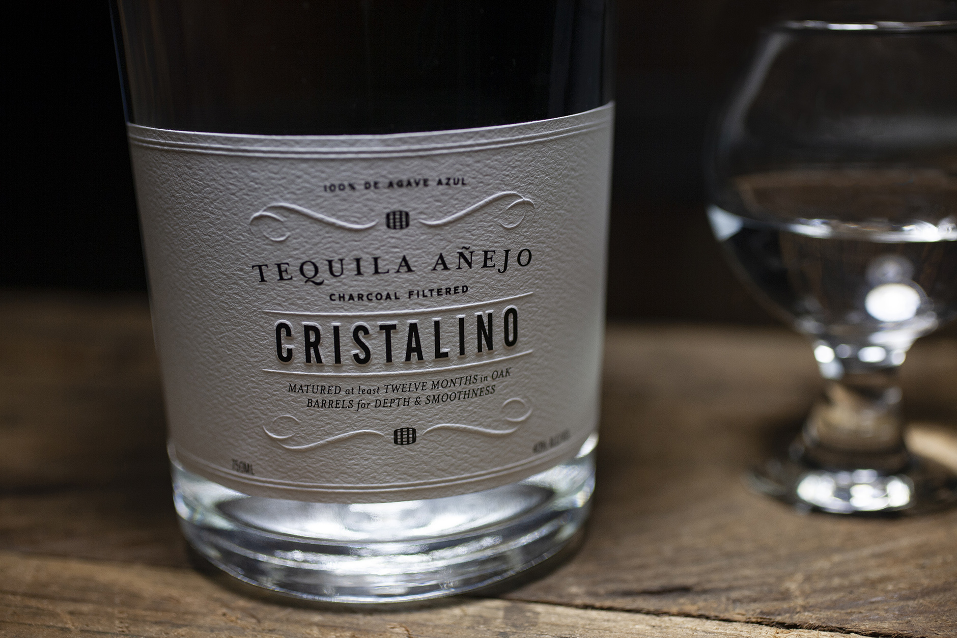 El Mayor Cristalino Añejo Tequila David Cole Creative