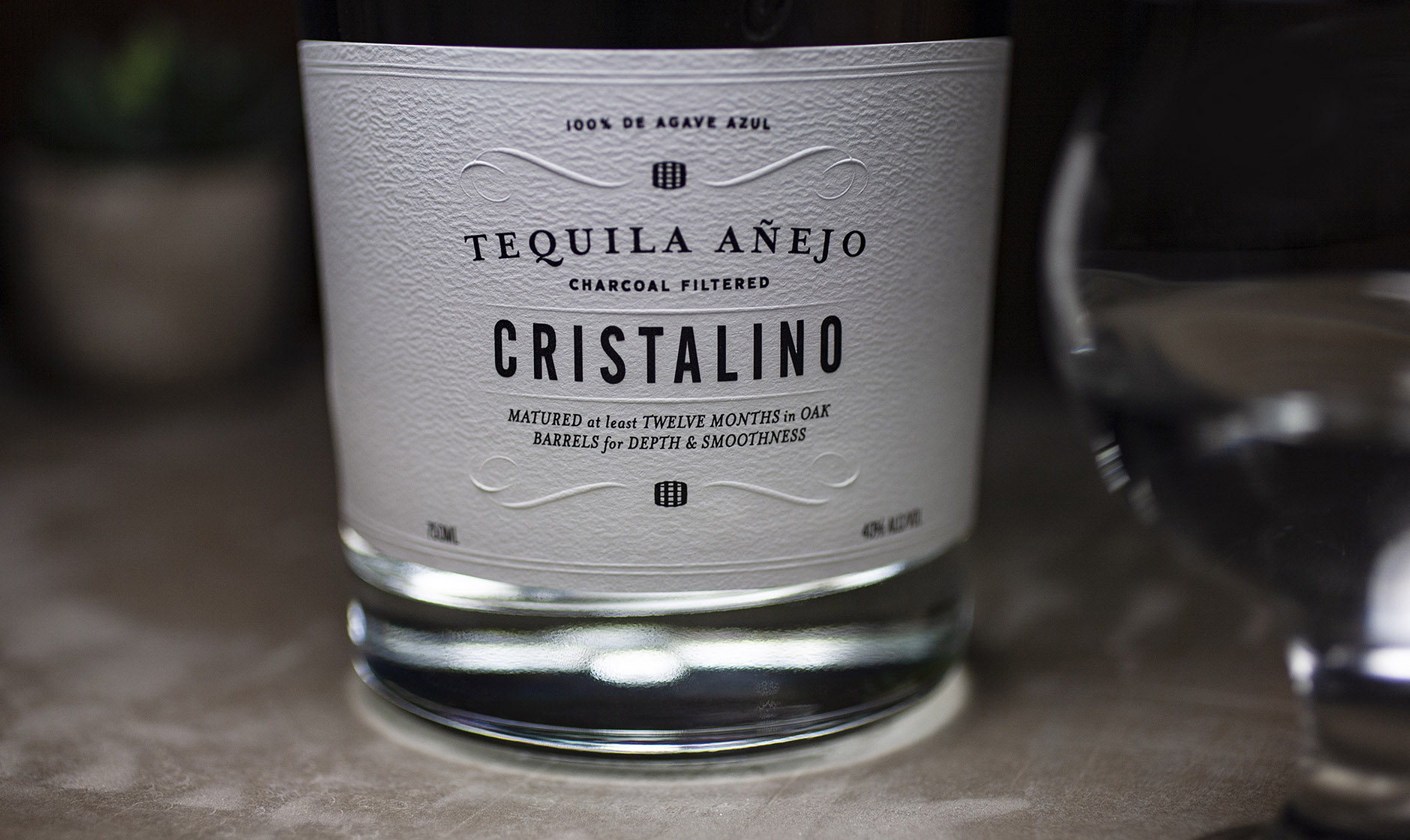 Tequila El Mayor Cristalino Label Design