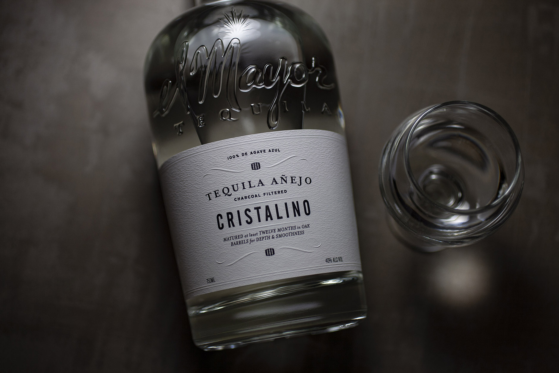 Tequila El Mayor Cristalino Bottle Design